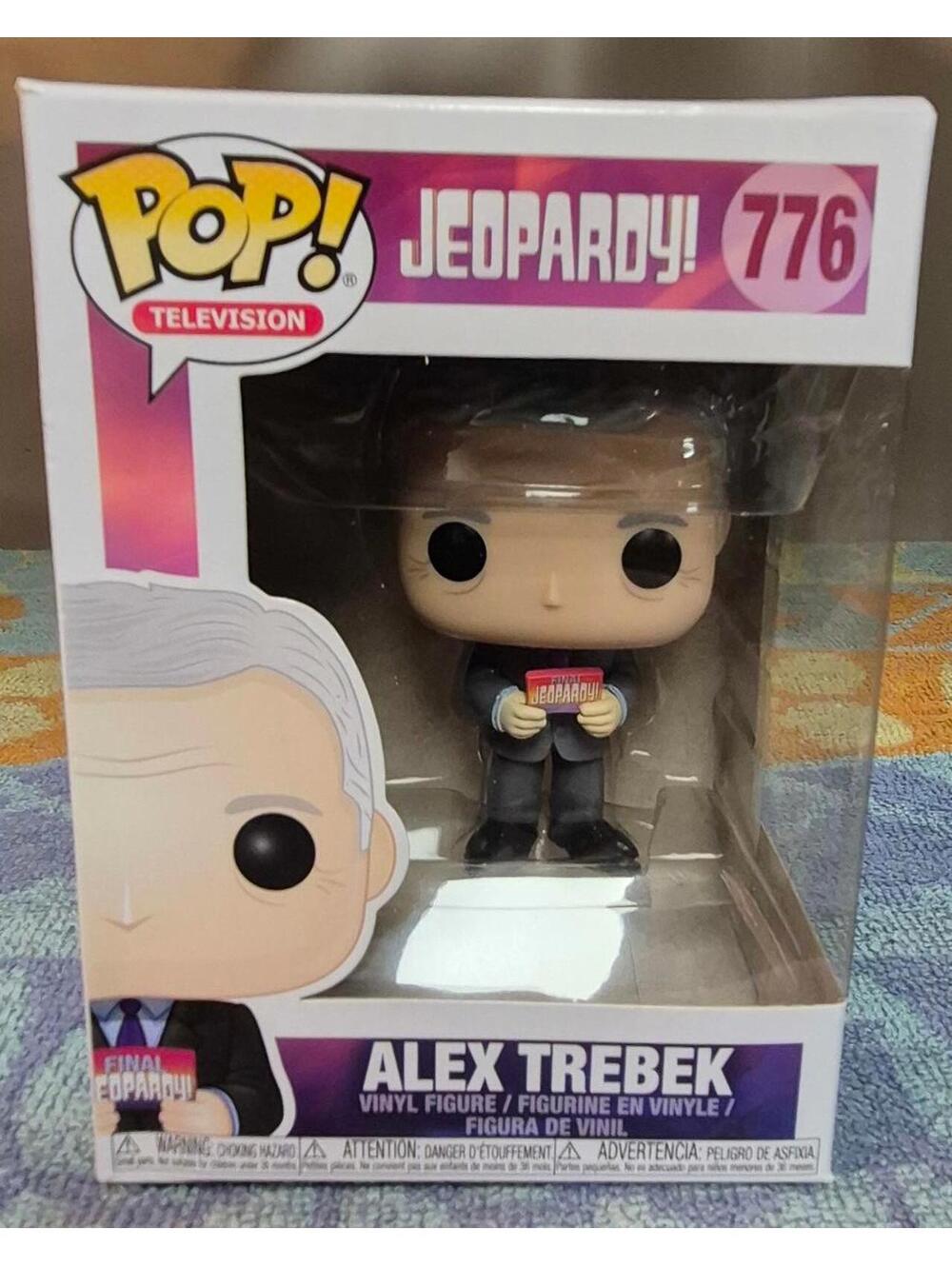 Funko Pop! Television Alex Trebek Jeopardy! Vinyl Figure #776